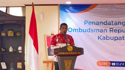 Tingkatkan Kualitas Pelayanan Publik, Pemkab Pelalawan Teken MoU Dengan Ombudsman RI
