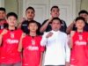 Lepas Tim Futsal Pelalawan Untuk Bertanding di Kejurda-Riau-2026 ini Pesan Bupati Zukri