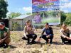 Polsek Langgam Tanam Jagung 0,5 Hektar di Pangkalan Gondai, Dukung Ketahanan Pangan Nasional